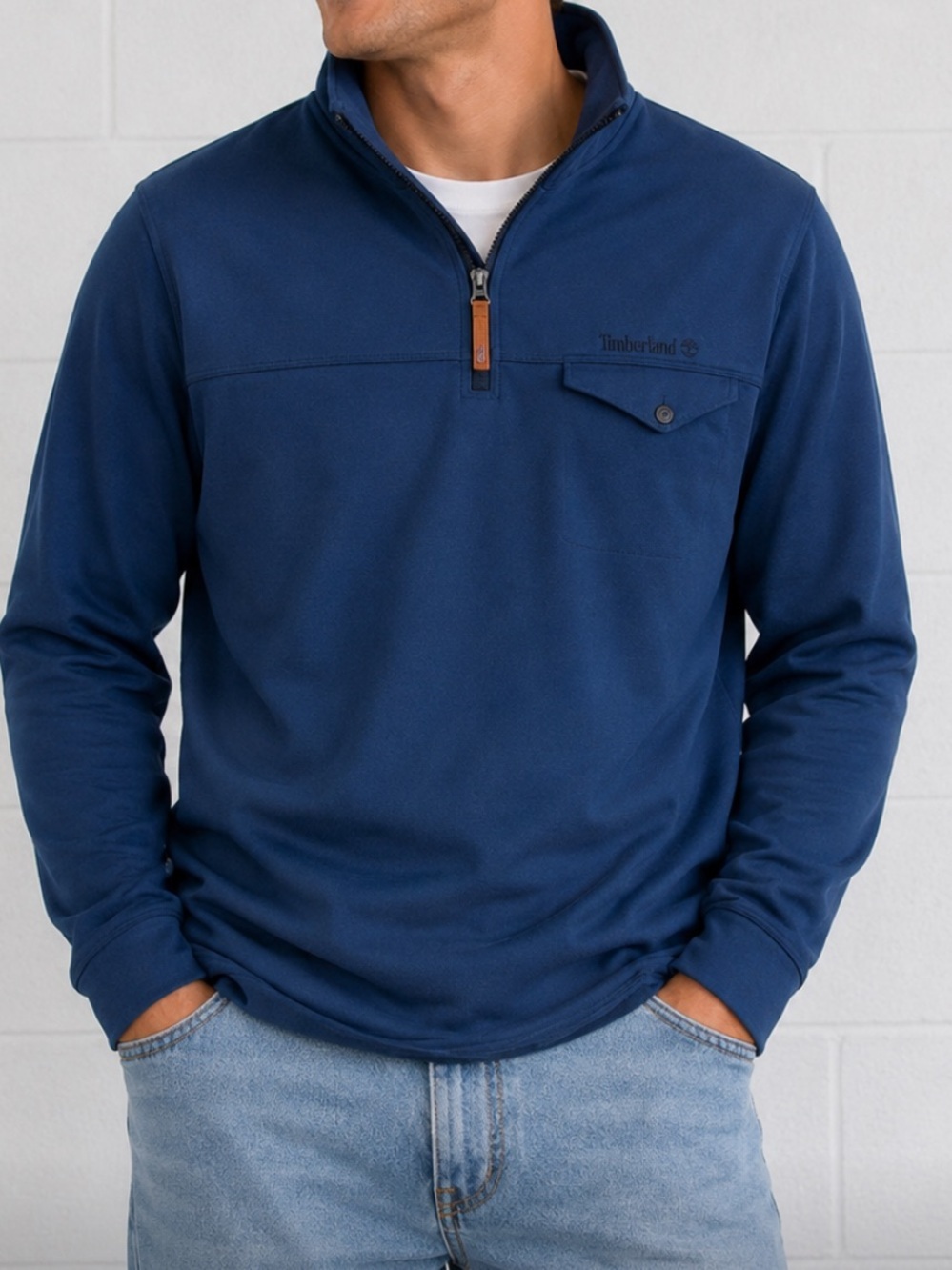 Men's Blue Timberland Jacket large